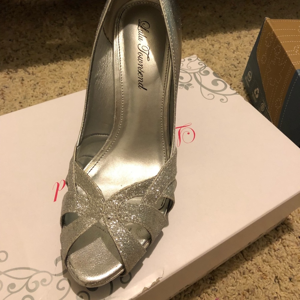 Sparkly heels